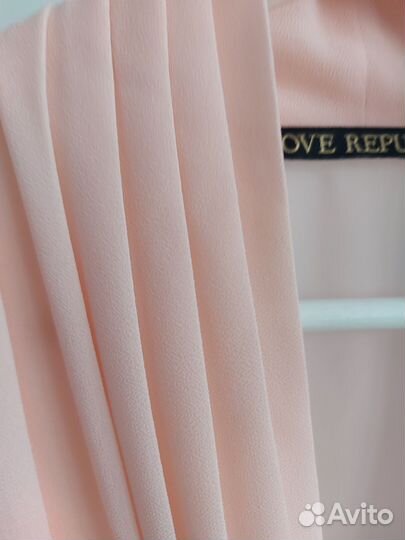 Блузка женская персиковая love republic 40 размер