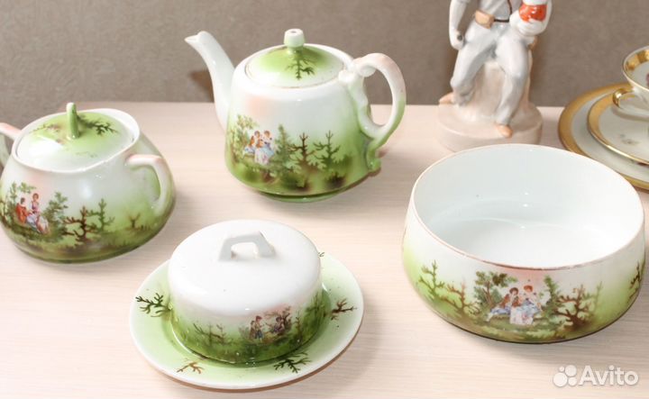 Набор посуды, дфз Вербилки. 1920-30е