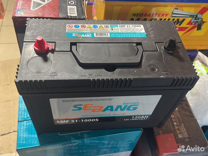 Аккумулятор boos 31-1000S 120 Ач