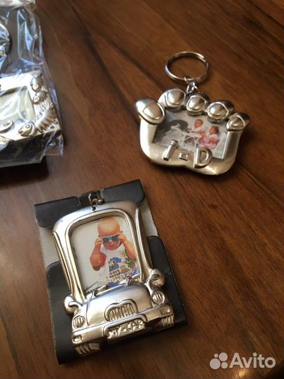 Брелки рамки для фото сувенирные