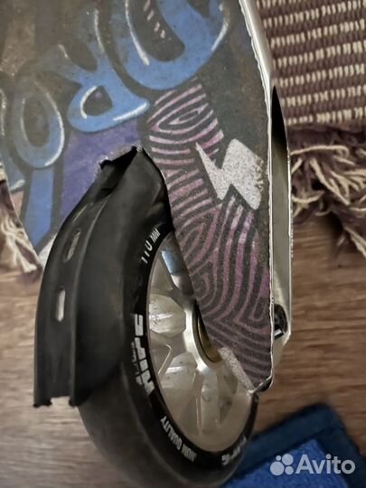 Трюковой самокат кастом парк