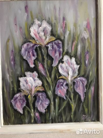 Кпртина маслом на холсте на картоне 40х50см