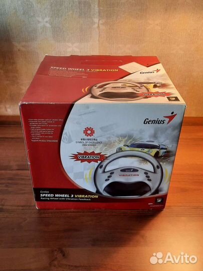 Игровой руль и педали Genius Speed Wheel 3