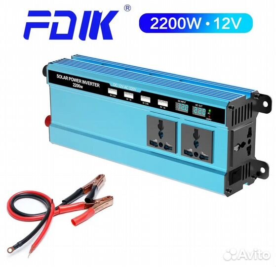 Инвертор 12 220 преобразователь