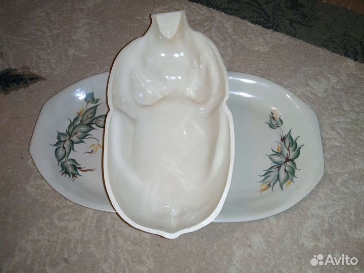 Керамическая форма для холодца/выпечки