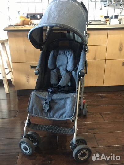 Коляска Maclaren Quest Denim Indigo+аксы