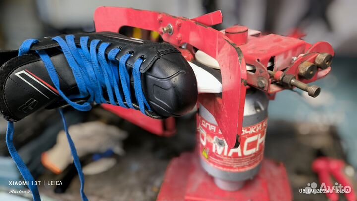 Заточка хоккейных коньков