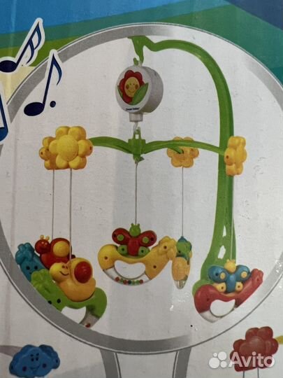 Мобиль в кроватку музыкальный