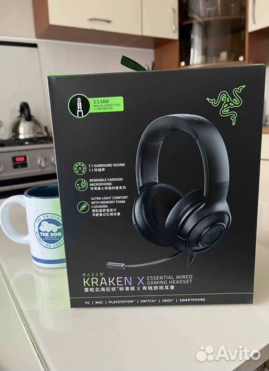 Игровые наушники Razer Kraken X Lite Black