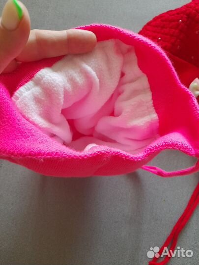 Новая детская шапочка на флисе