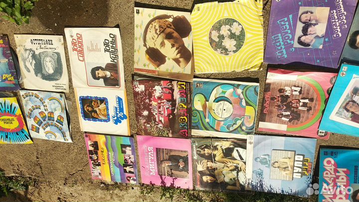 Виниловые пластинки СССР