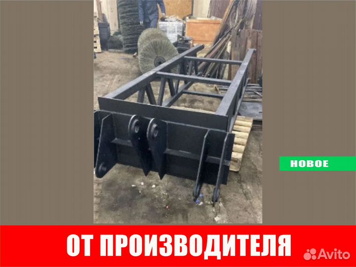 Отвал-буртовщик для фронтальных погрузчиков