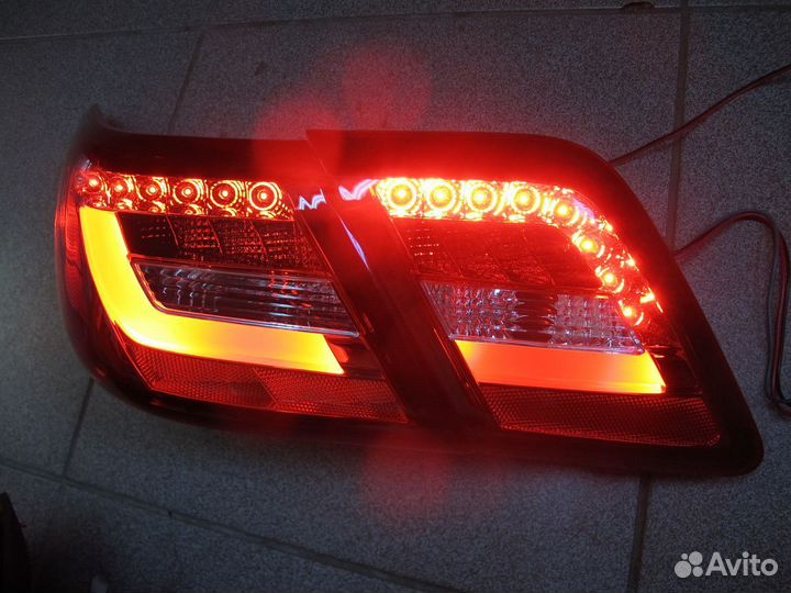 Camry 40/45 Стоп сигналы стиль Lexus белые B2OM9