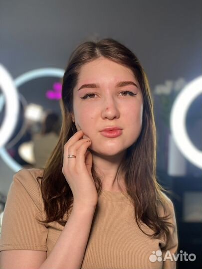 Брови макияж прически