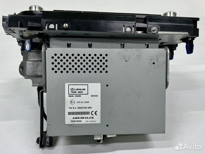 Магнитола CD-чейнджер Lexus RX4 2015-2023