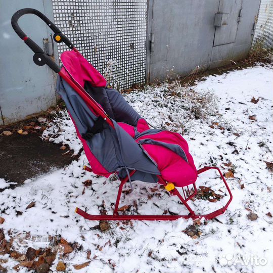 Коляска санки