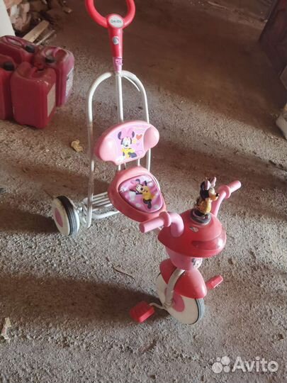 Трёхколёсный велосипед, санки, снегокат детский