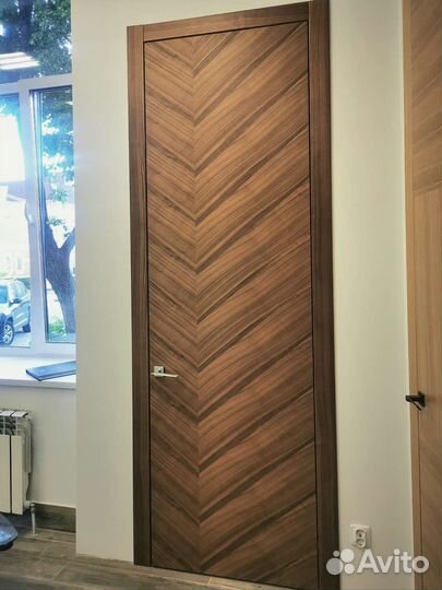 Шпонированные двери