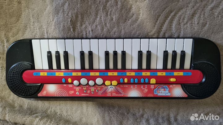 Электронное пианино синтезатор детский