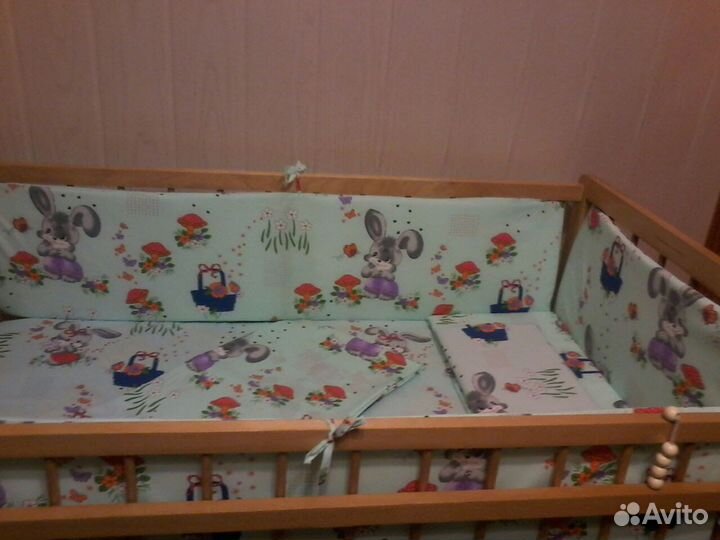 Комплект постельного белья и бортики