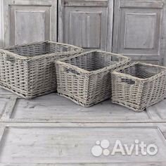 Короба плетеные