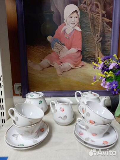 Чайный сервиз завод пролетарий