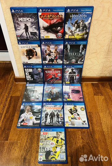 Игры ps4 диски лицензия