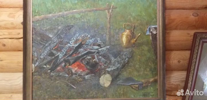 Картина Костер