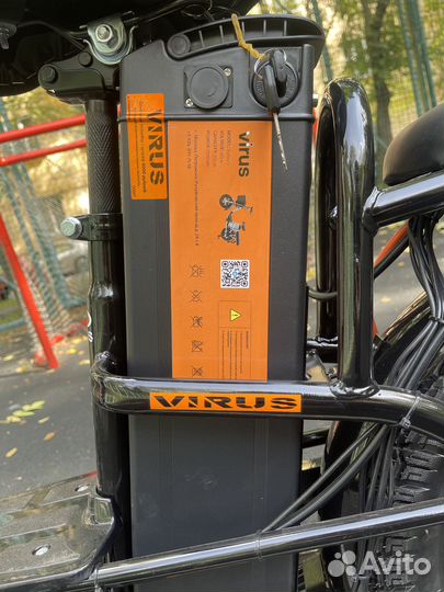 Электровелосипед 60v 20ah Monster Virus оригинал