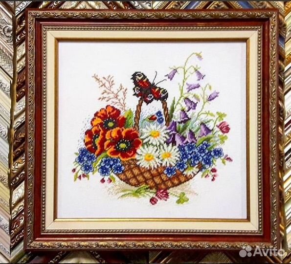 Багетные рамы для вышивки, картин и зеркал