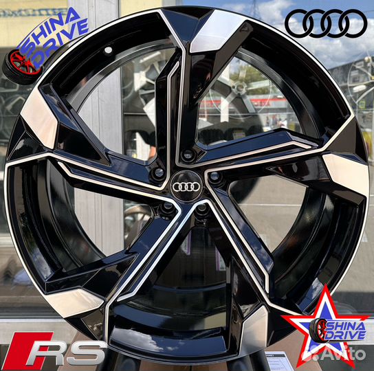 Диски Audi RS R22 5x112 Black Groove