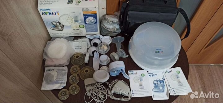 Молокоотсос avent электрический