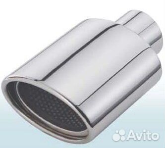 Насадка на глушитель (нержавейка) со скосом