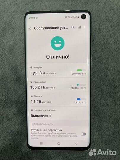 Samsung Galaxy S10, 8/128 ГБ
