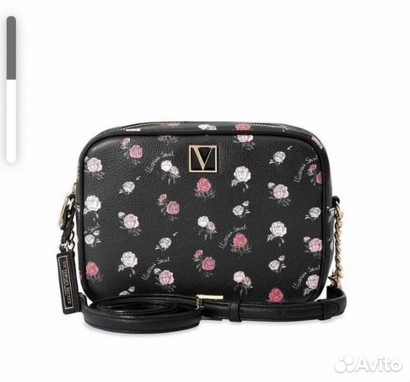Сумка victorias secret черная кроссбоди