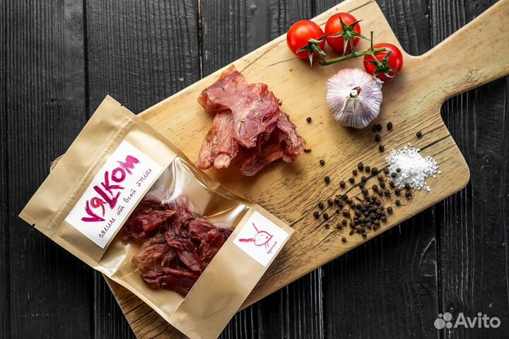 Мясные деликатесы Джерки Вяленое мясо Фрукты