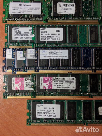 Память sdram, DDR1,2,3,4,sodim DDR1,2,3, 4