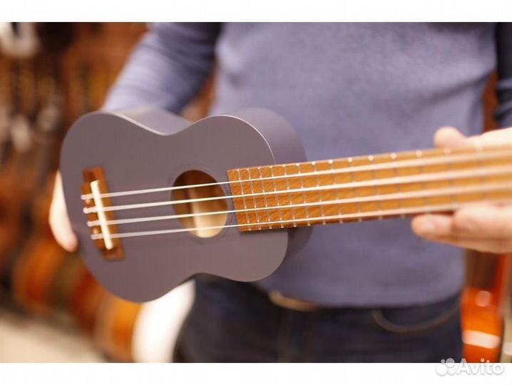 Hampi SBK-Grafite - Укулеле сопрано с чехлом, граф