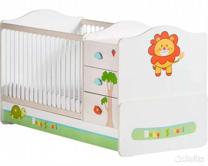 Детская кроватка трансформер