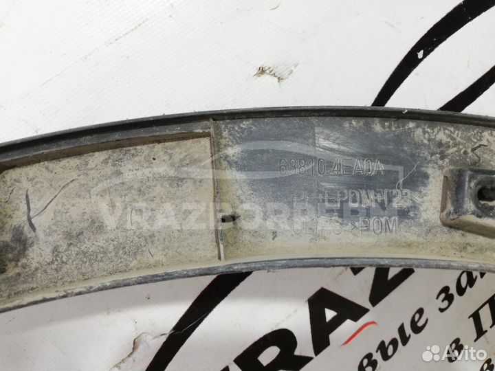 Накладка на крыло Nissan Qashqai