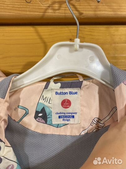 Ветровка для девочки Button Blue 122