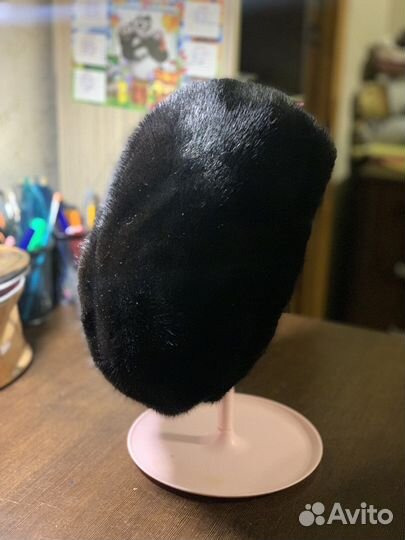 Берет женский норковый