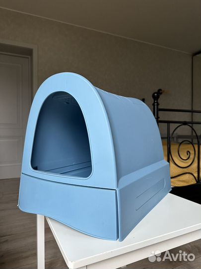 Кошачий закрытый домик туалет (лоток)