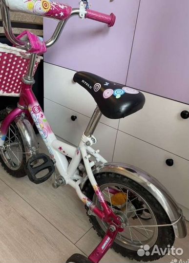Детский велосипед с ручкой бу stels