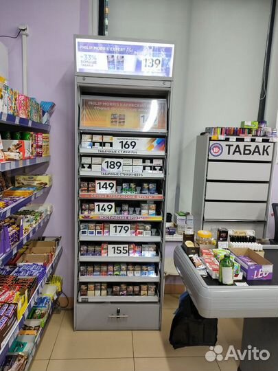 Табачные витрины