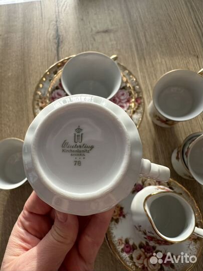 Чайное трио Winterling Германия винтаж