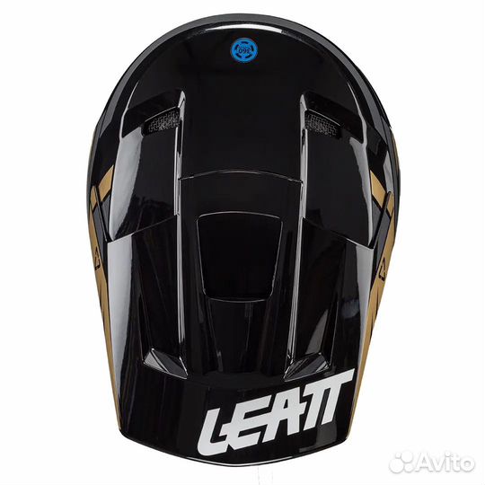 Black-Gold Шлем Leatt Moto 2.5 Неlmеt 2025