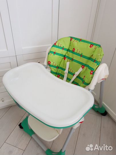 Стульчик для кормления chicco polly