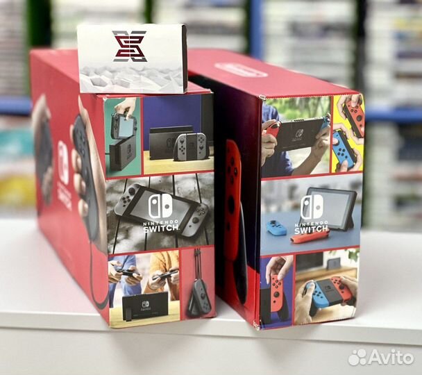 Nintendo Switch v2 прошитые новые + Zelda Totk
