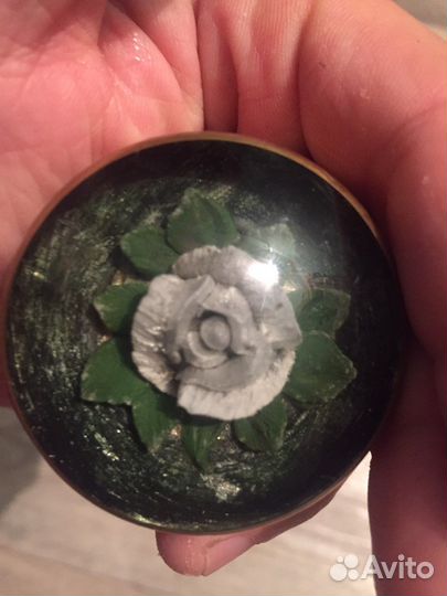 Розочка ручка кпп (цвет мет)